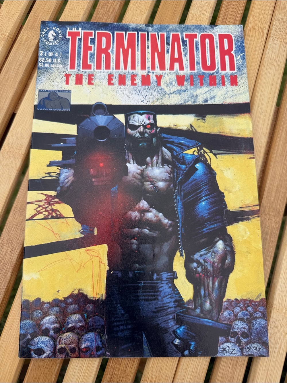 Terminator: The Enemy Within comic, issue 3, 1992
